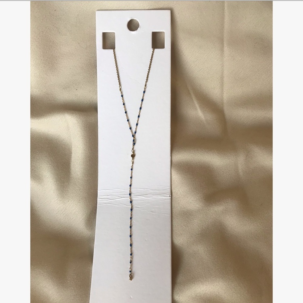 🌻NWT EXPRESS Lariat/hanging chain necklace